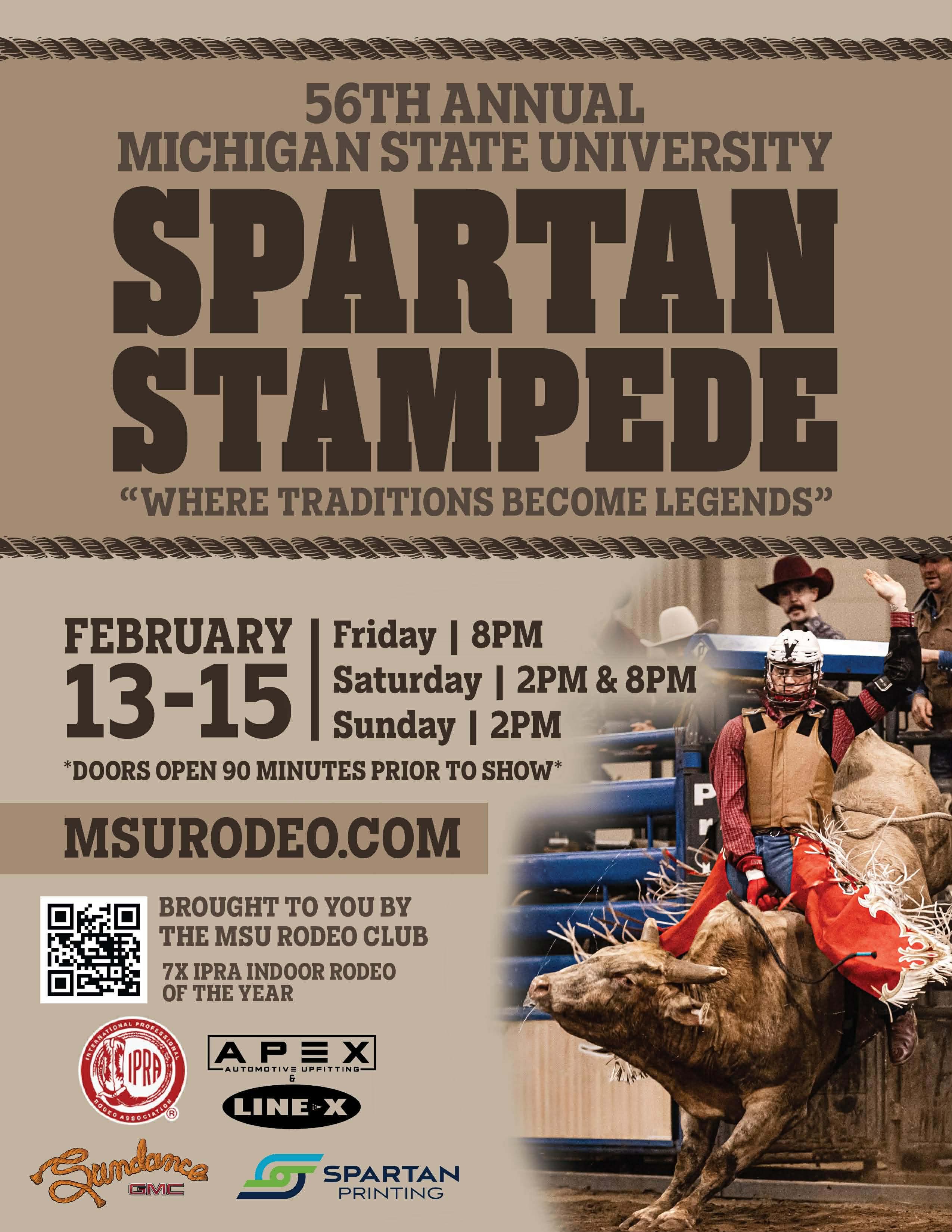 2026 Spartan Stampede Official Poster